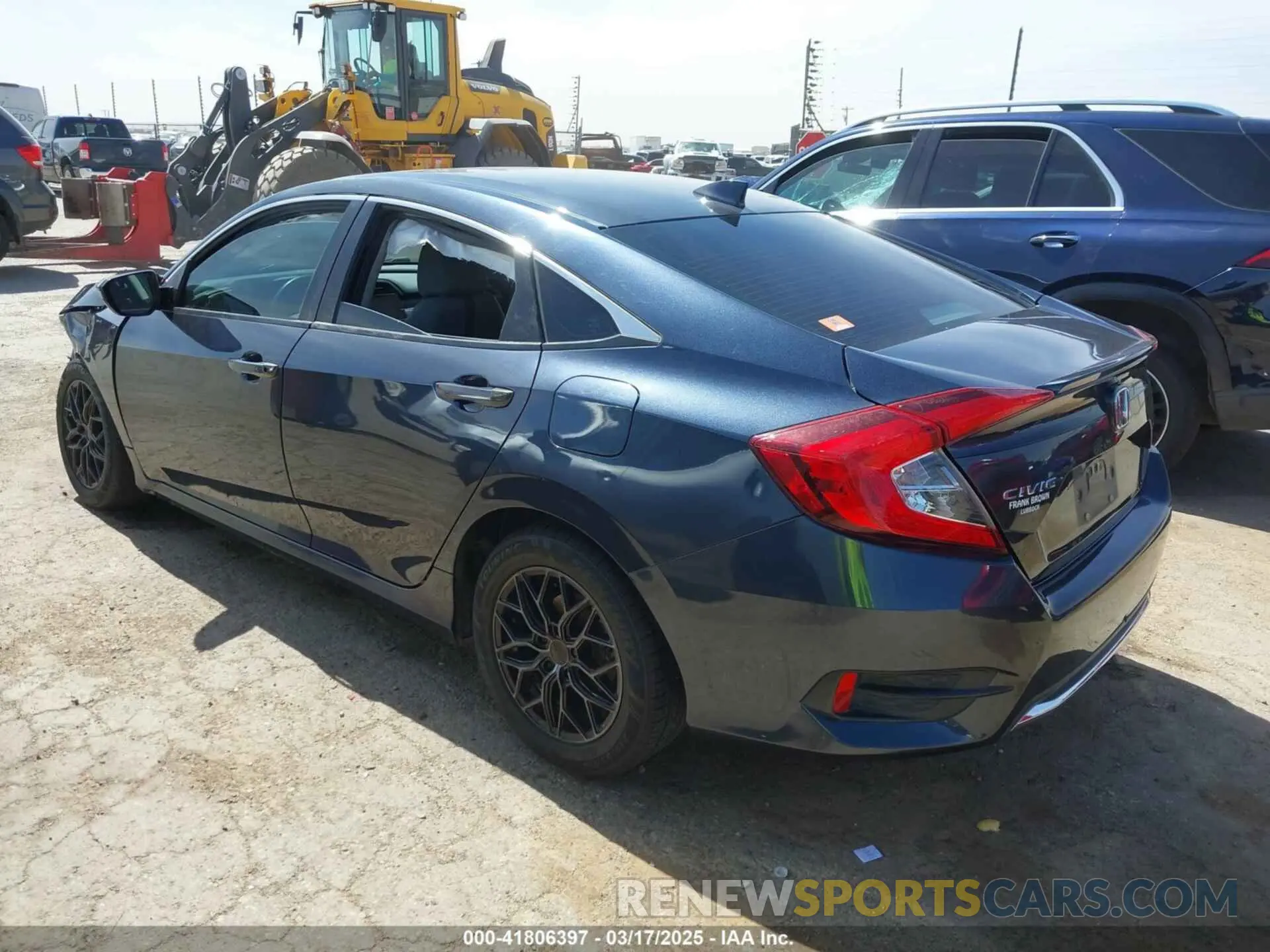 3 Photograph of a damaged car 19XFC1F31ME006041 HONDA CIVIC 2021
