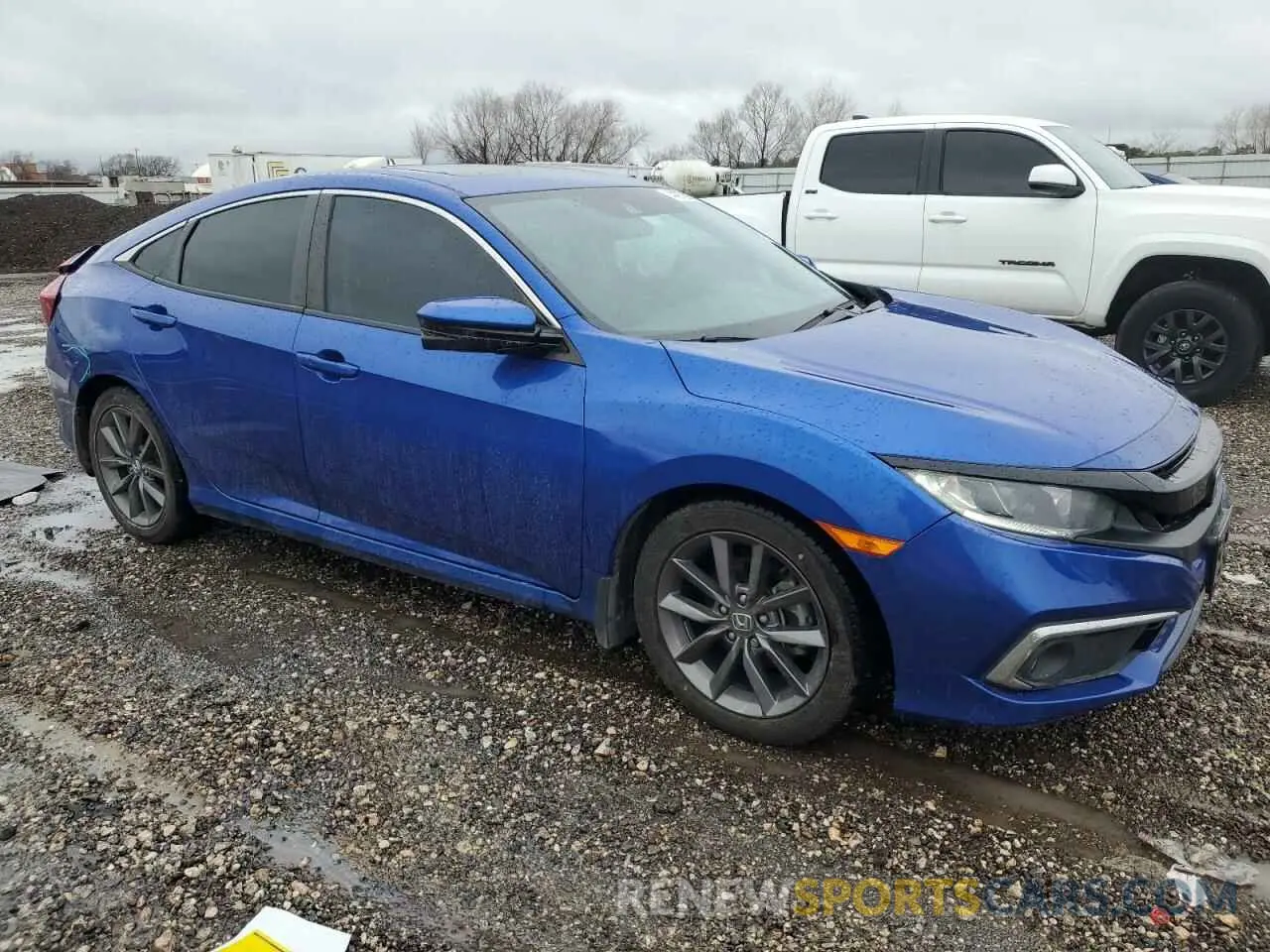 4 Photograph of a damaged car 19XFC1F32ME012446 HONDA CIVIC 2021
