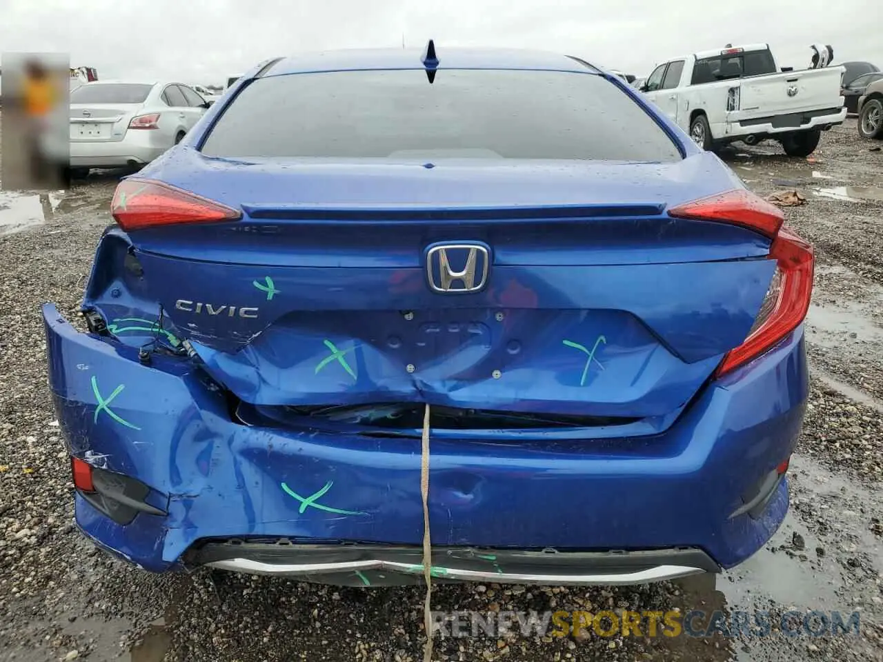 6 Photograph of a damaged car 19XFC1F32ME012446 HONDA CIVIC 2021