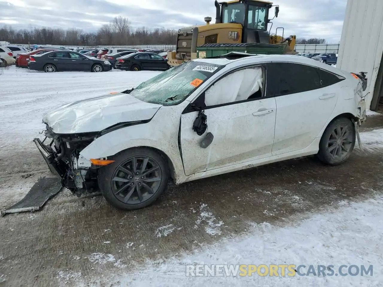1 Photograph of a damaged car 19XFC1F33ME000788 HONDA CIVIC 2021