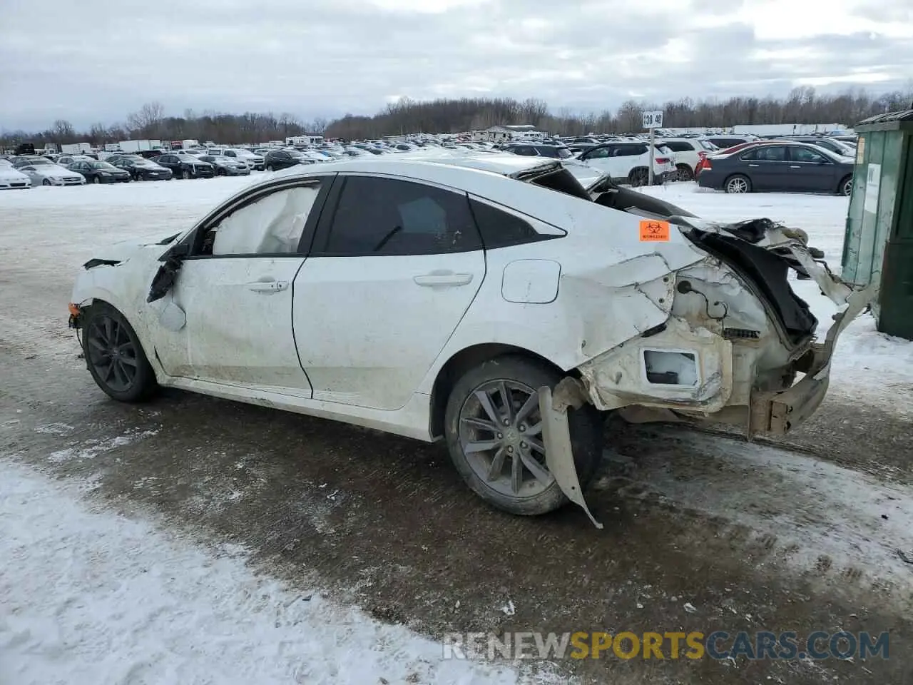 2 Photograph of a damaged car 19XFC1F33ME000788 HONDA CIVIC 2021
