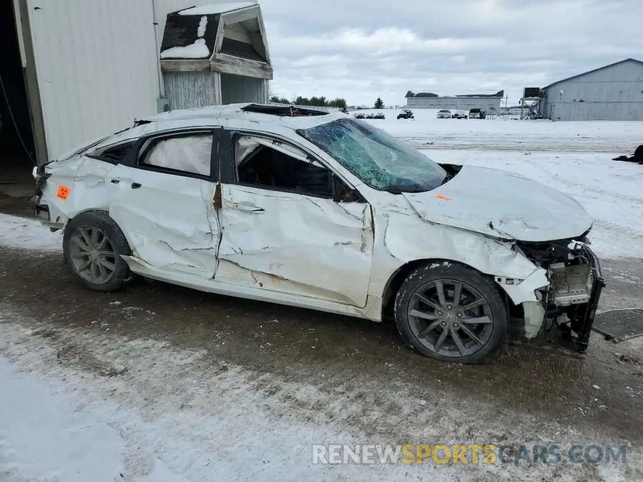 4 Photograph of a damaged car 19XFC1F33ME000788 HONDA CIVIC 2021
