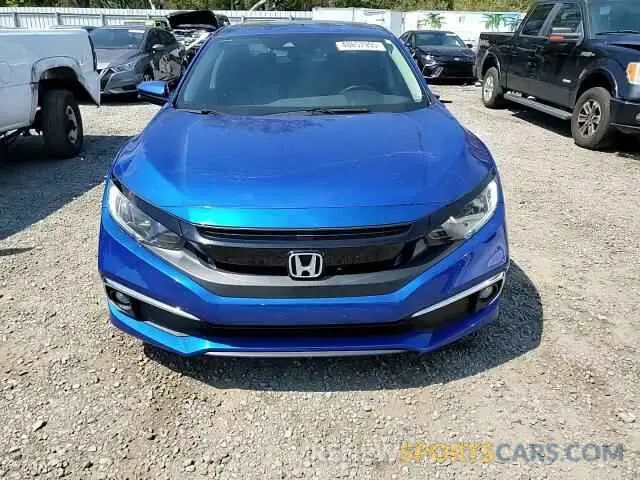 10 Photograph of a damaged car 19XFC1F33ME010382 HONDA CIVIC 2021