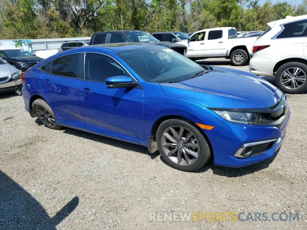 4 Photograph of a damaged car 19XFC1F33ME010382 HONDA CIVIC 2021