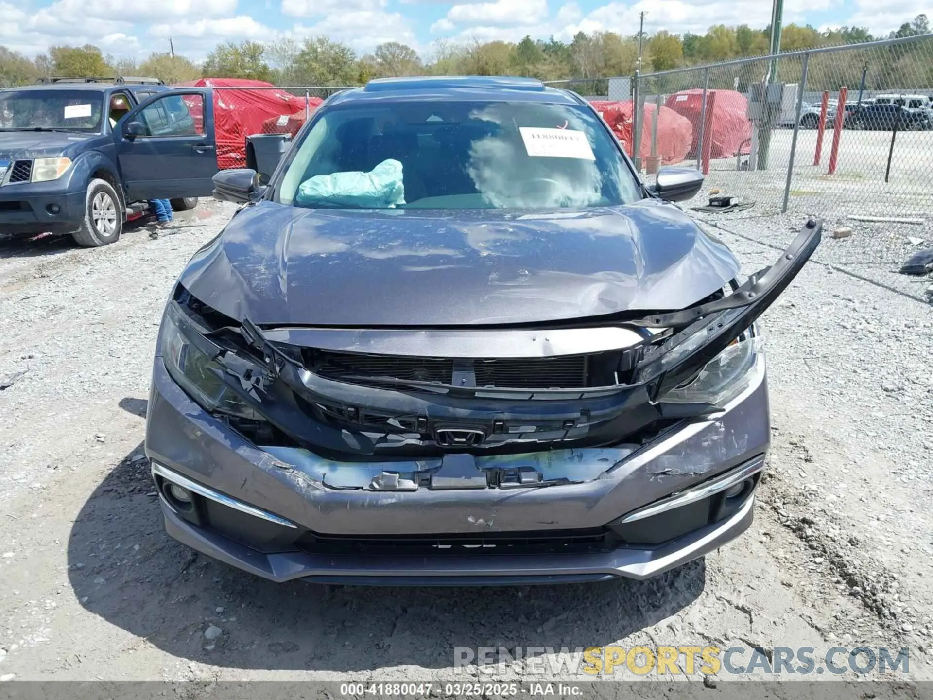 12 Photograph of a damaged car 19XFC1F33ME012262 HONDA CIVIC 2021
