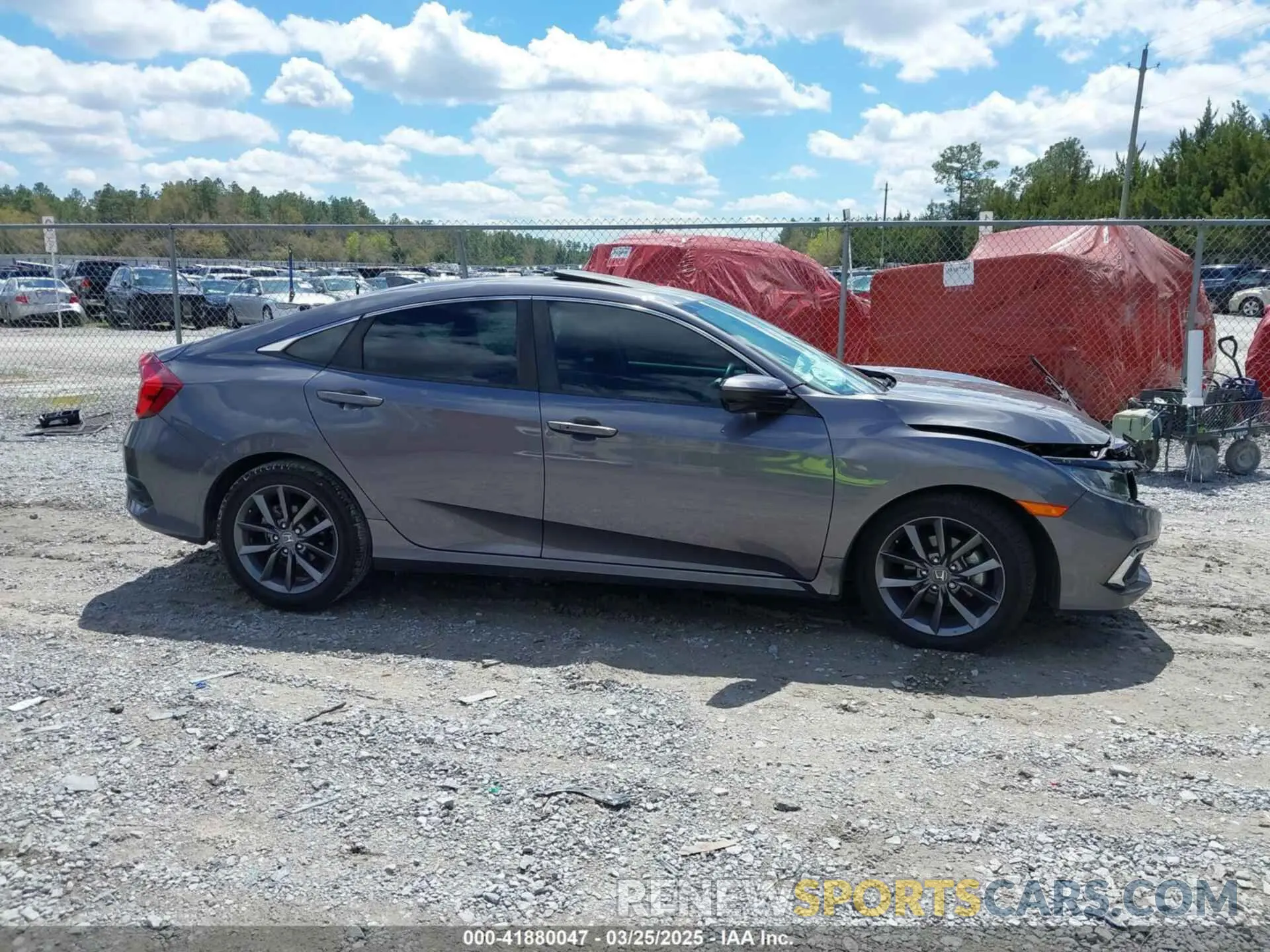 13 Photograph of a damaged car 19XFC1F33ME012262 HONDA CIVIC 2021