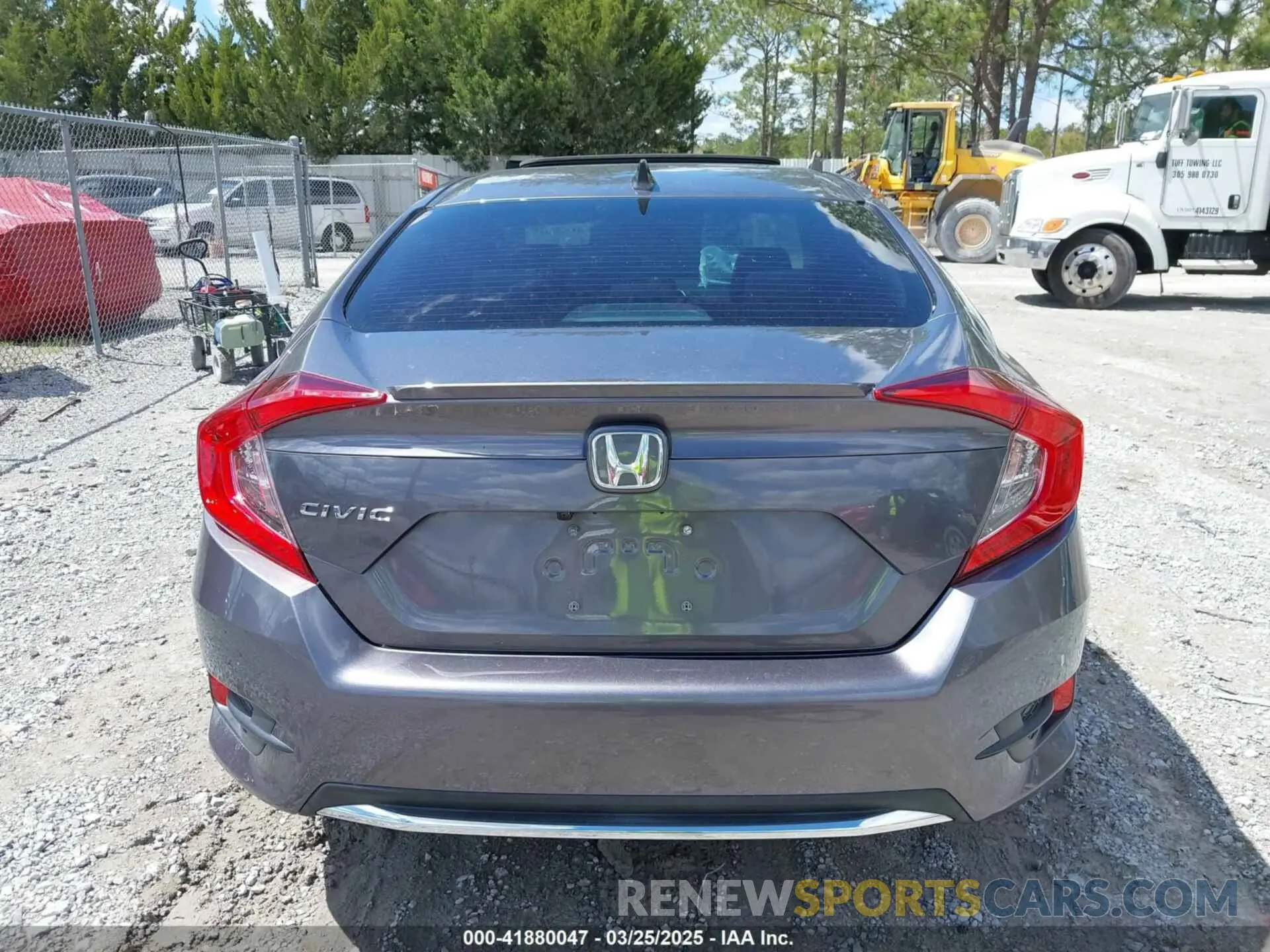 16 Photograph of a damaged car 19XFC1F33ME012262 HONDA CIVIC 2021