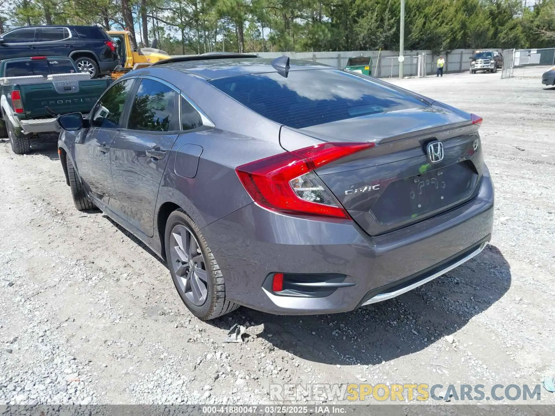 3 Photograph of a damaged car 19XFC1F33ME012262 HONDA CIVIC 2021