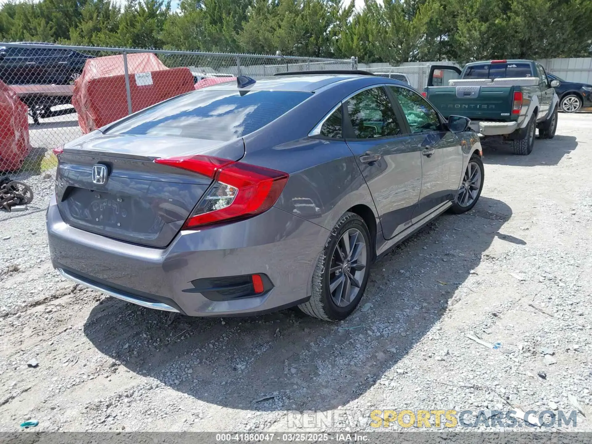 4 Photograph of a damaged car 19XFC1F33ME012262 HONDA CIVIC 2021