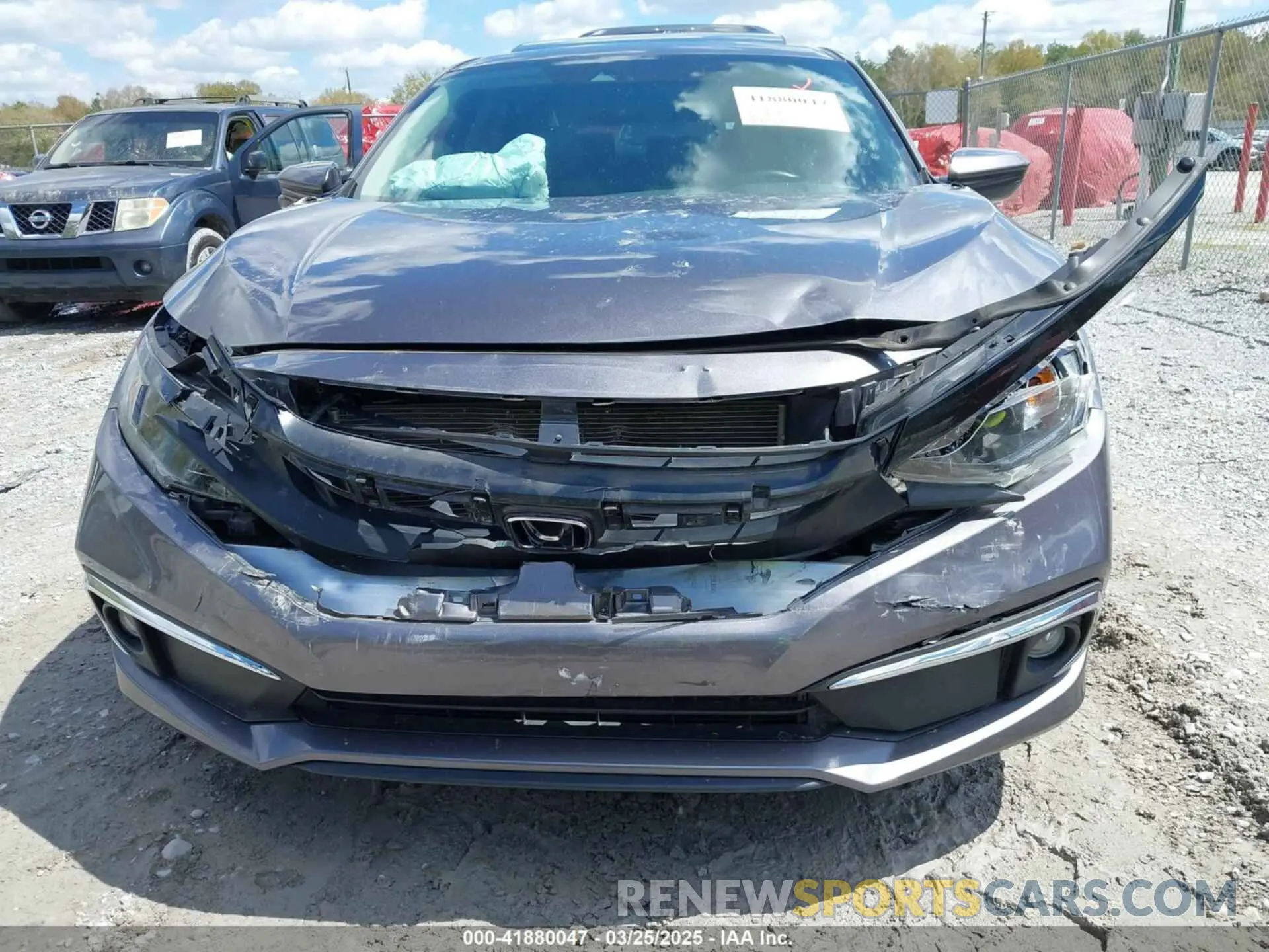 6 Photograph of a damaged car 19XFC1F33ME012262 HONDA CIVIC 2021