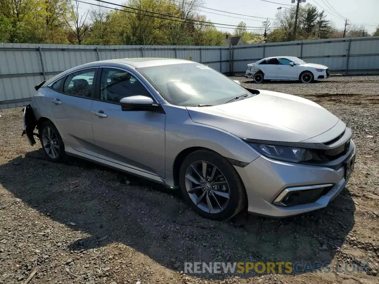 4 Photograph of a damaged car 19XFC1F33ME208329 HONDA CIVIC 2021