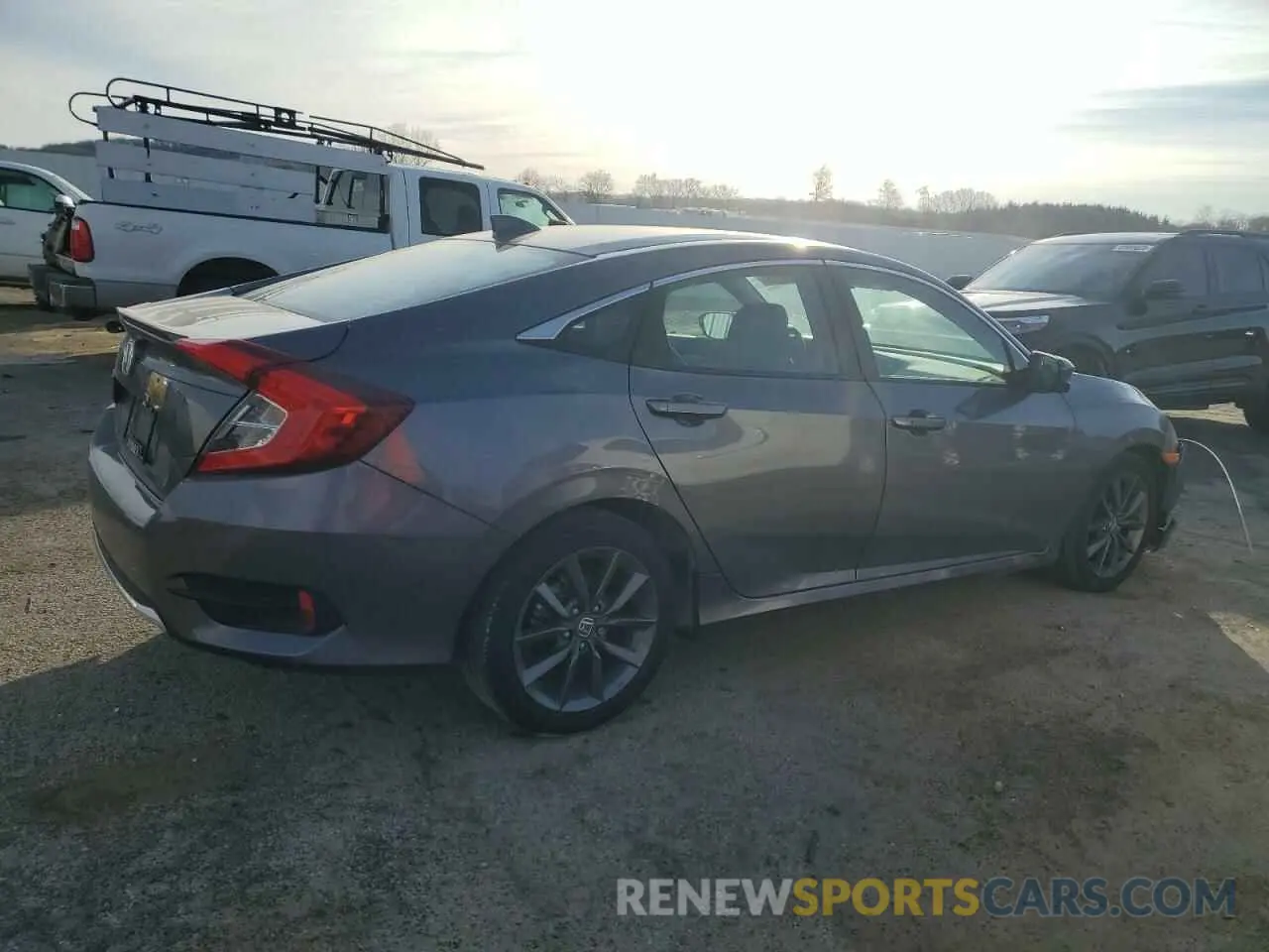 3 Photograph of a damaged car 19XFC1F34ME007877 HONDA CIVIC 2021