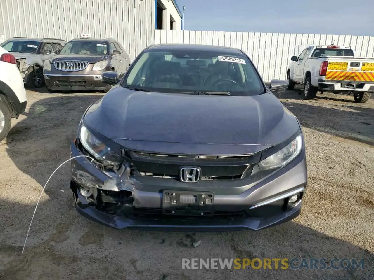 5 Photograph of a damaged car 19XFC1F34ME007877 HONDA CIVIC 2021