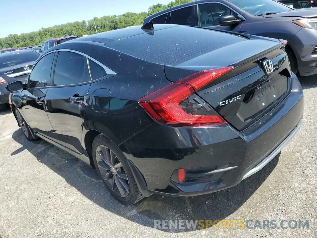 2 Photograph of a damaged car 19XFC1F34ME010746 HONDA CIVIC 2021