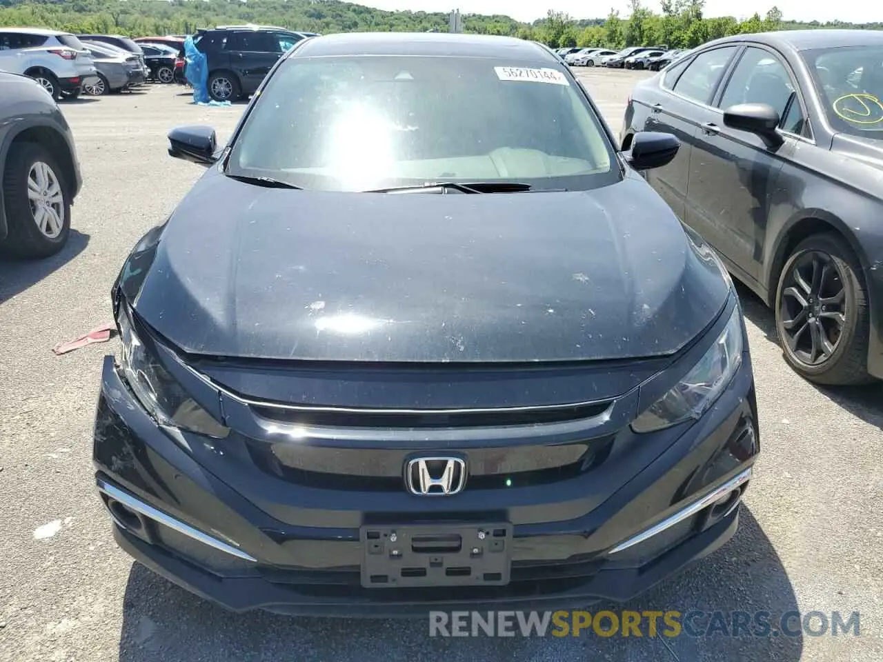 5 Photograph of a damaged car 19XFC1F34ME010746 HONDA CIVIC 2021