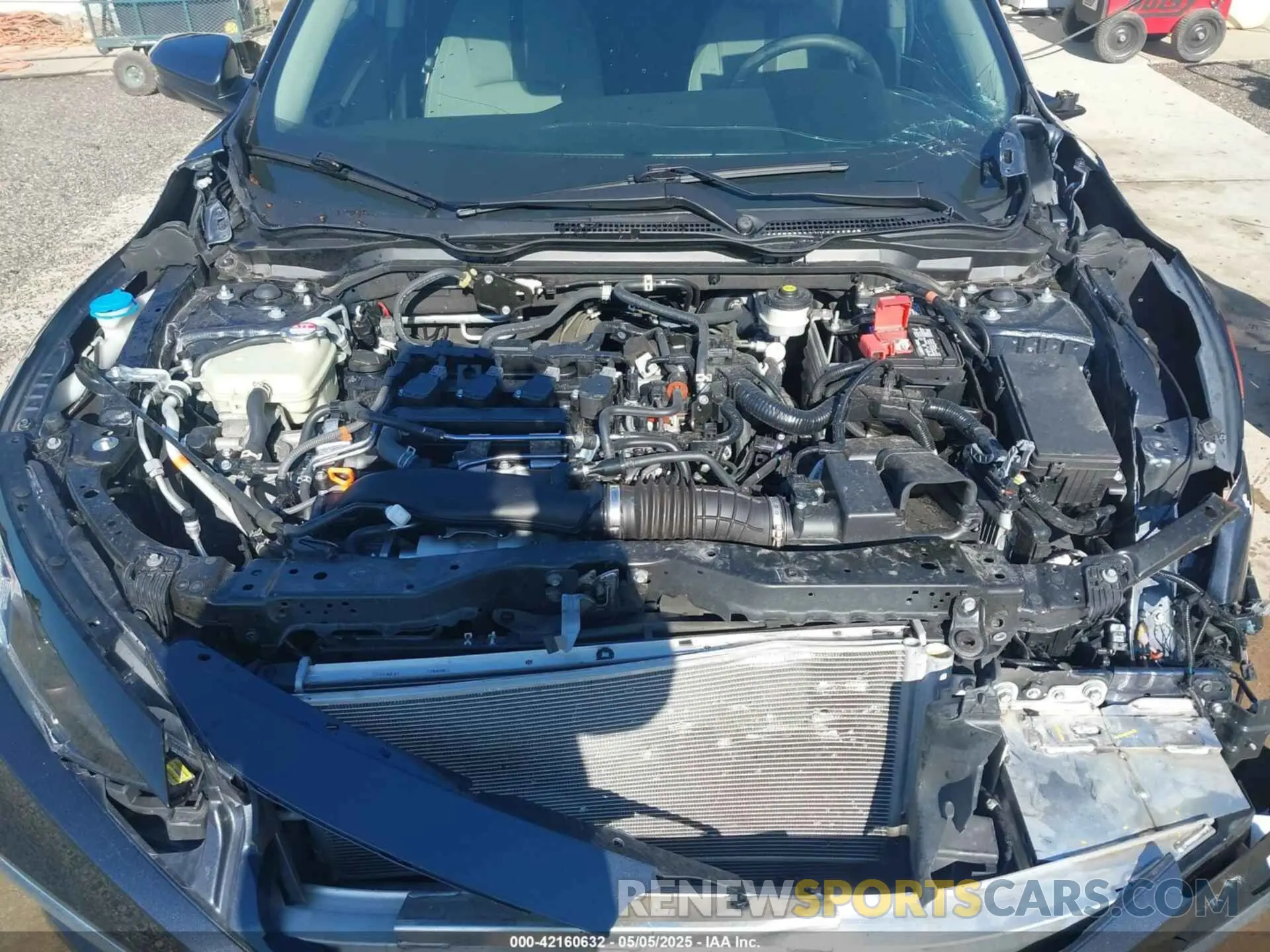 10 Photograph of a damaged car 19XFC1F35ME010707 HONDA CIVIC 2021