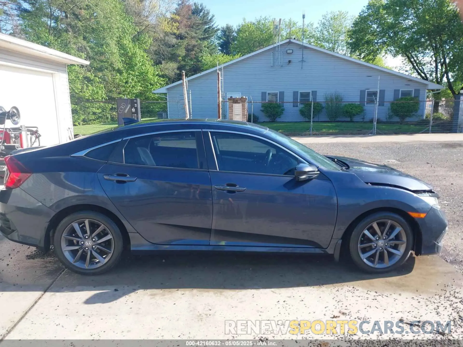 14 Photograph of a damaged car 19XFC1F35ME010707 HONDA CIVIC 2021