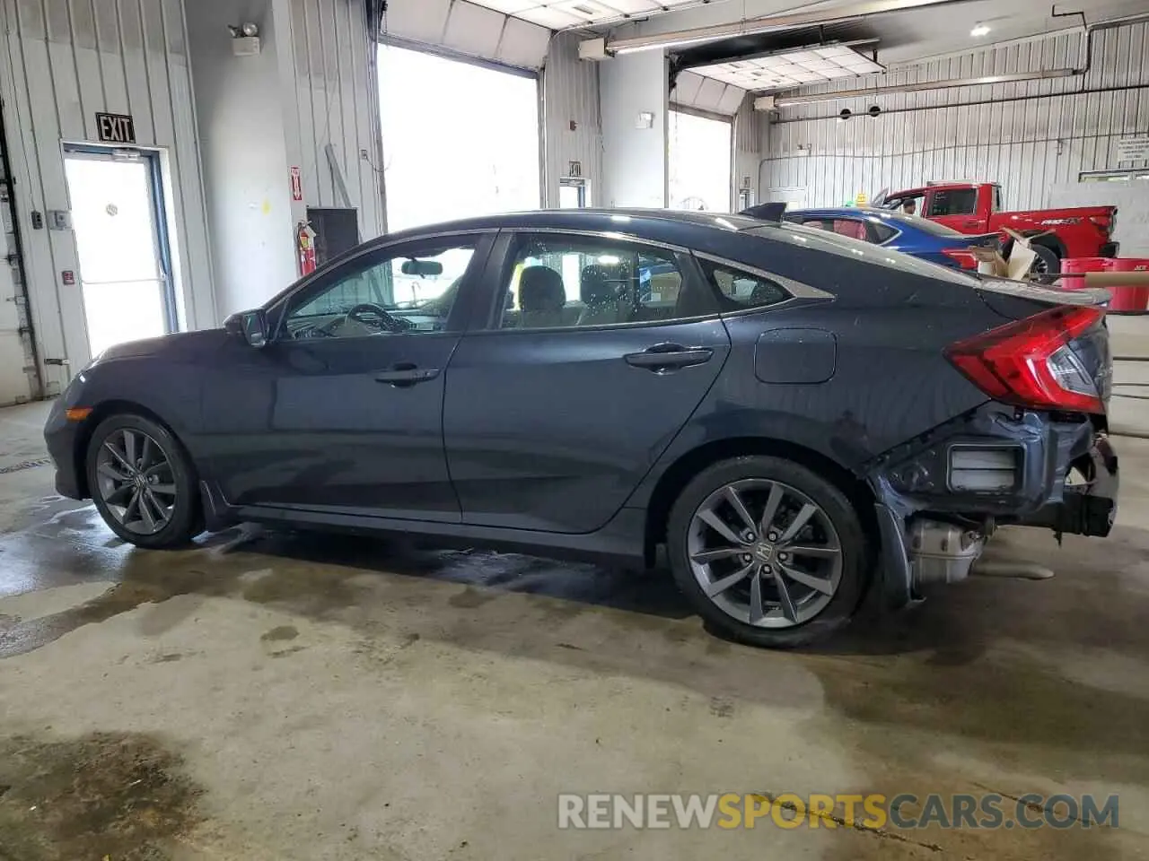 2 Photograph of a damaged car 19XFC1F35ME200670 HONDA CIVIC 2021