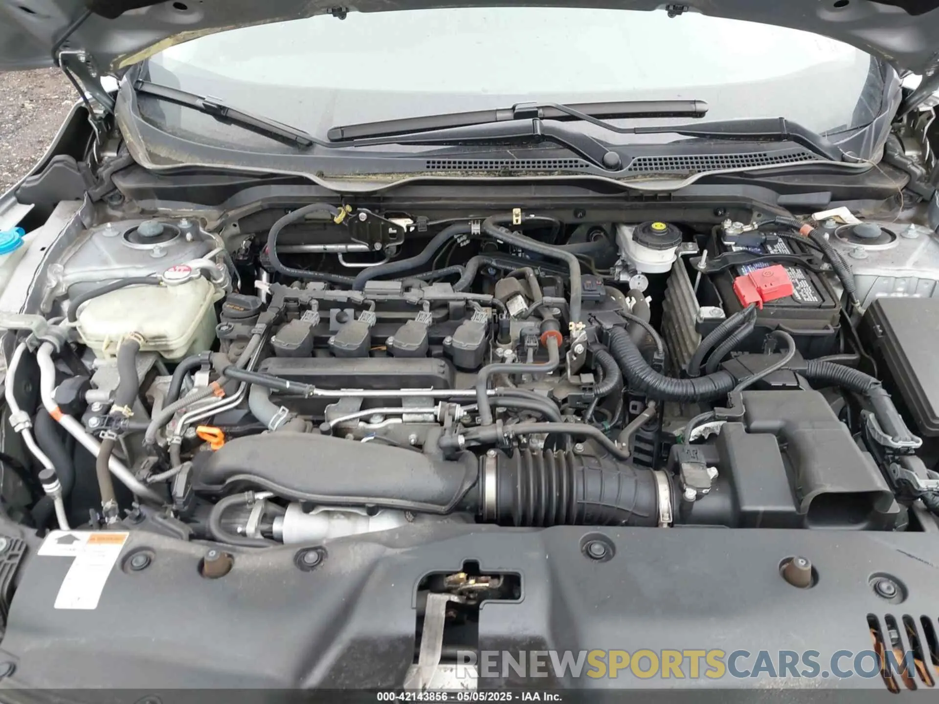 10 Photograph of a damaged car 19XFC1F35ME201723 HONDA CIVIC 2021