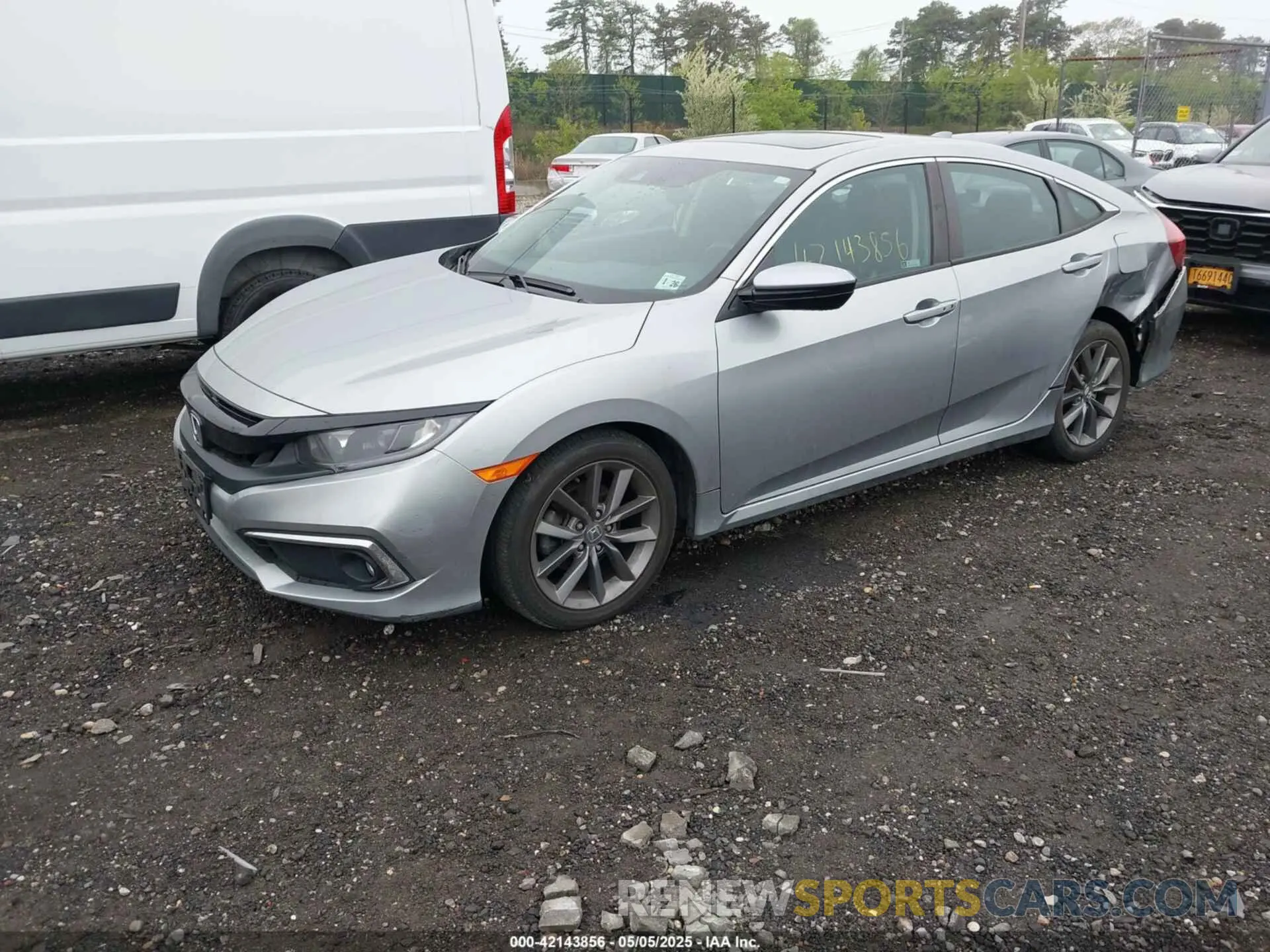 2 Photograph of a damaged car 19XFC1F35ME201723 HONDA CIVIC 2021