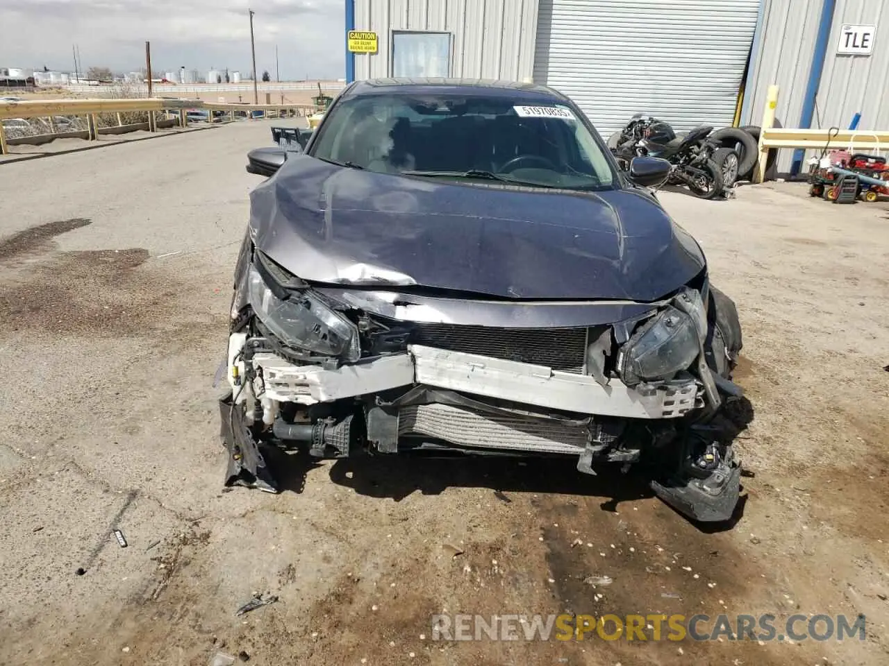 5 Photograph of a damaged car 19XFC1F36ME002731 HONDA CIVIC 2021