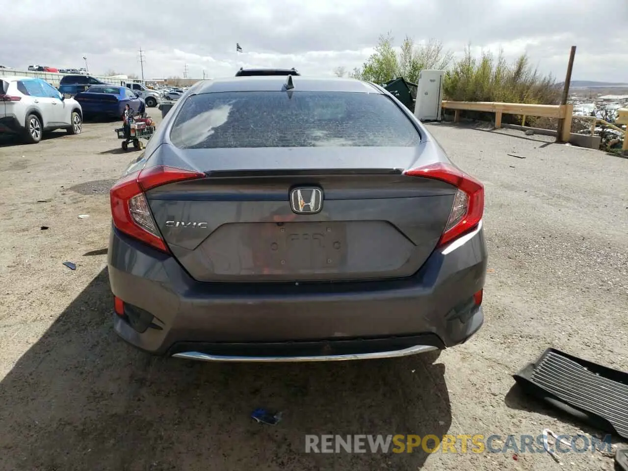 6 Photograph of a damaged car 19XFC1F36ME002731 HONDA CIVIC 2021