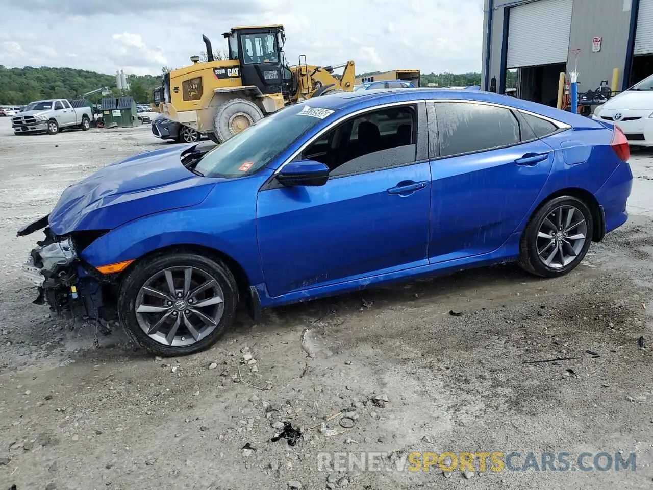 1 Photograph of a damaged car 19XFC1F36ME008237 HONDA CIVIC 2021