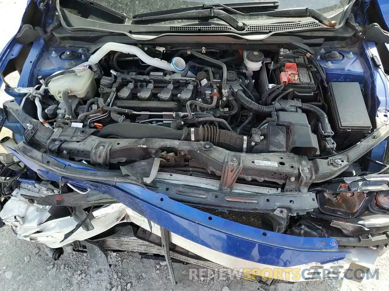 11 Photograph of a damaged car 19XFC1F36ME008237 HONDA CIVIC 2021