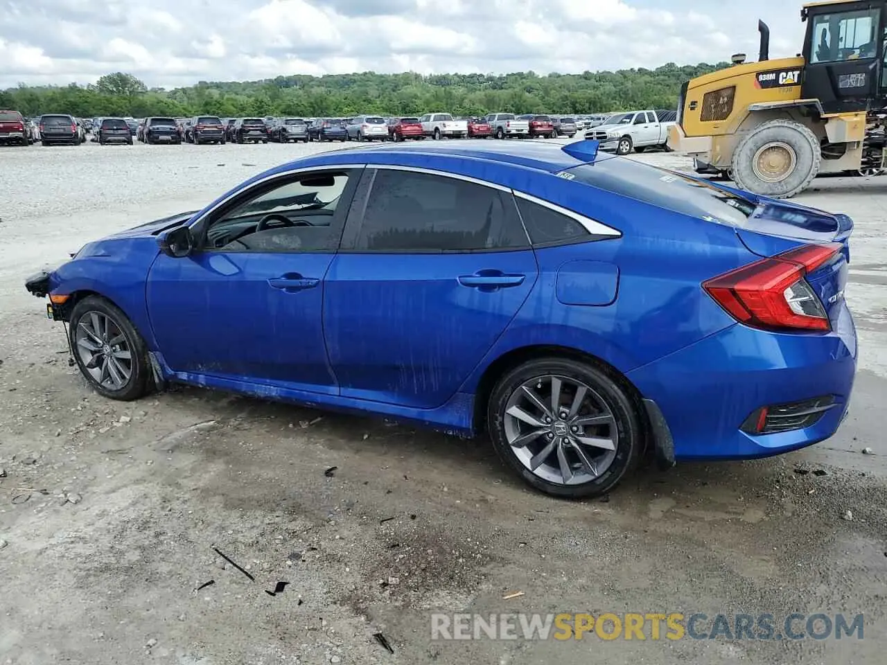 2 Photograph of a damaged car 19XFC1F36ME008237 HONDA CIVIC 2021