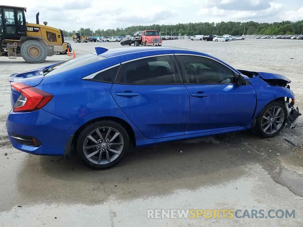 3 Photograph of a damaged car 19XFC1F36ME008237 HONDA CIVIC 2021