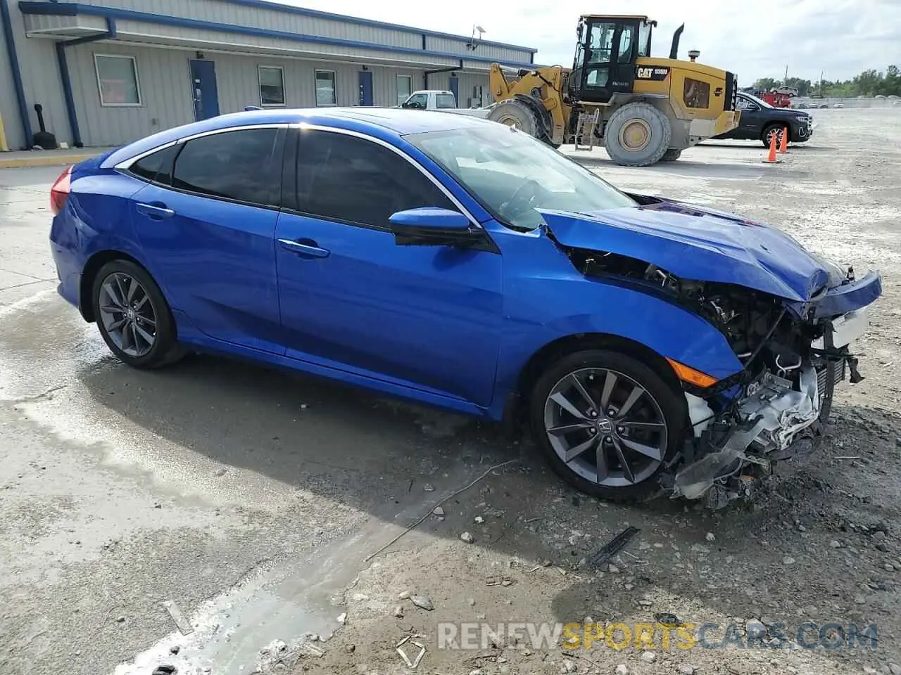 4 Photograph of a damaged car 19XFC1F36ME008237 HONDA CIVIC 2021