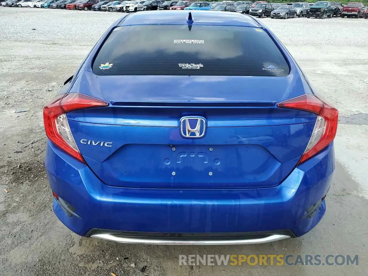6 Photograph of a damaged car 19XFC1F36ME008237 HONDA CIVIC 2021