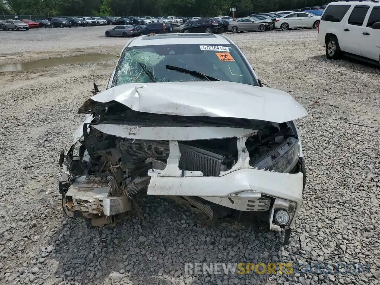 5 Photograph of a damaged car 19XFC1F36ME201794 HONDA CIVIC 2021