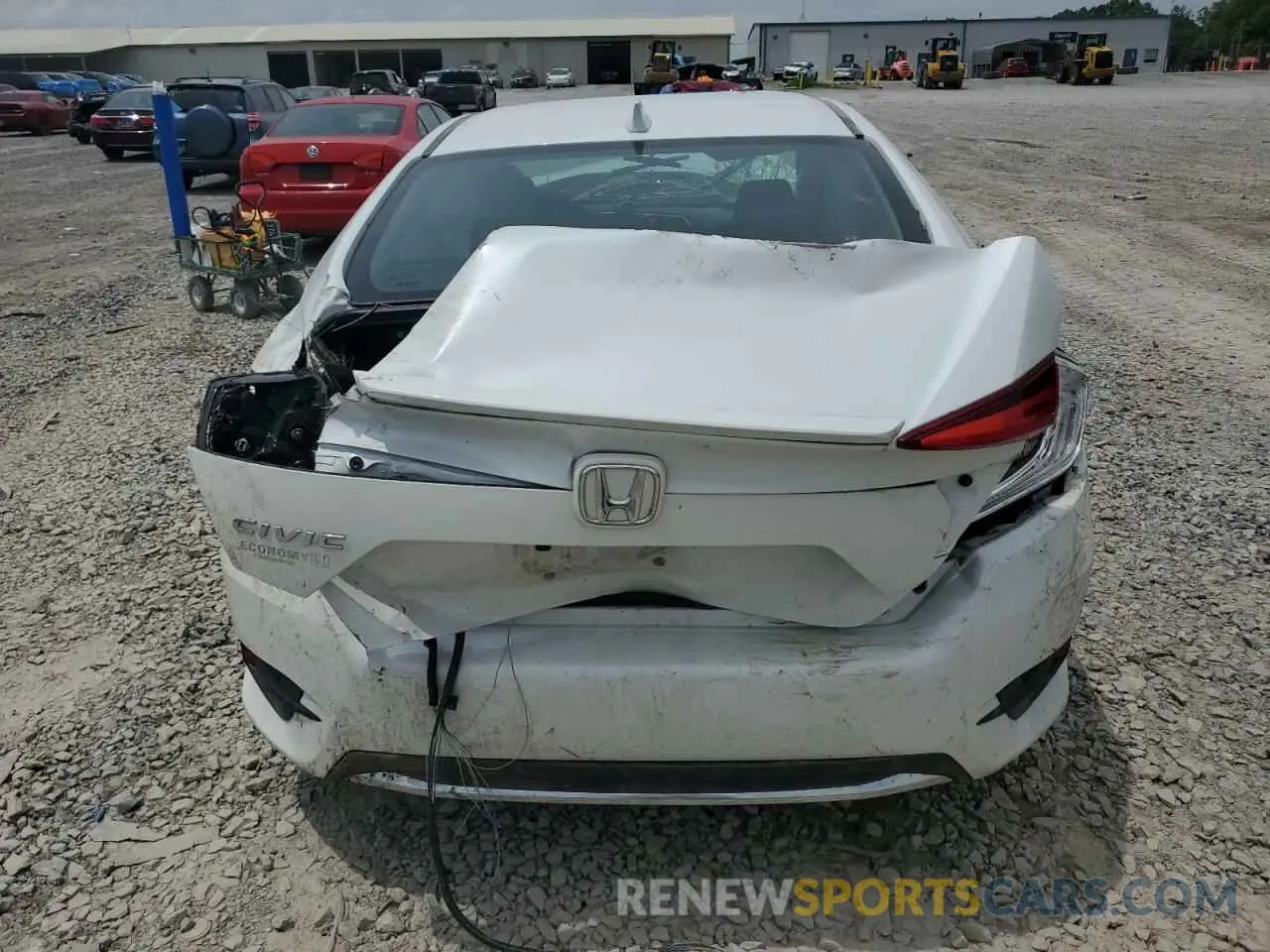 6 Photograph of a damaged car 19XFC1F36ME201794 HONDA CIVIC 2021