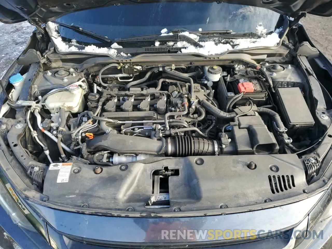 11 Photograph of a damaged car 19XFC1F36ME208437 HONDA CIVIC 2021