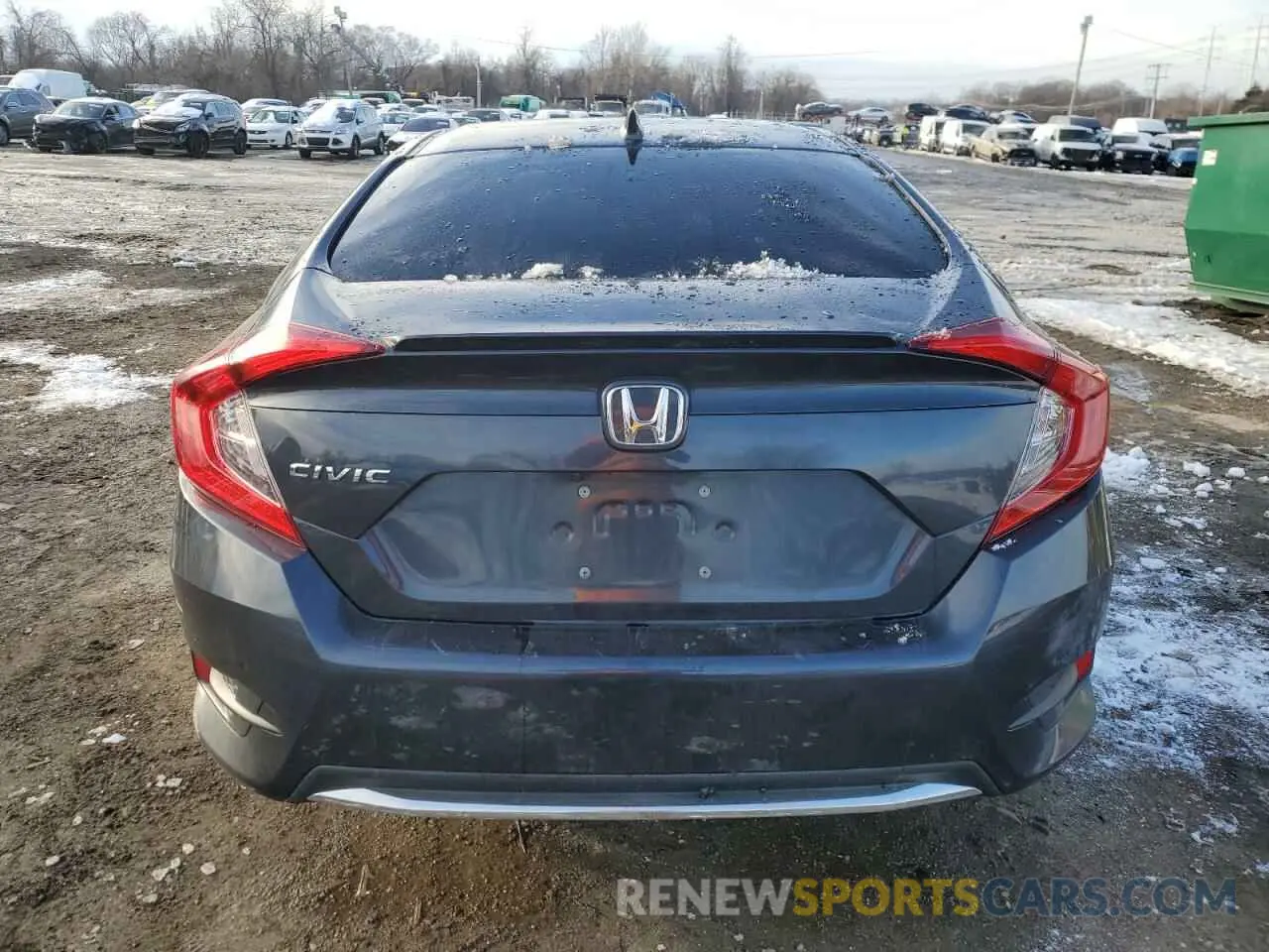 6 Photograph of a damaged car 19XFC1F36ME208437 HONDA CIVIC 2021