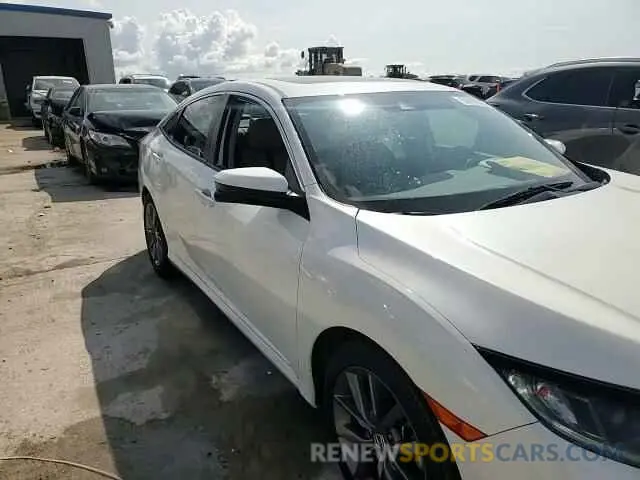 13 Photograph of a damaged car 19XFC1F37ME001670 HONDA CIVIC 2021