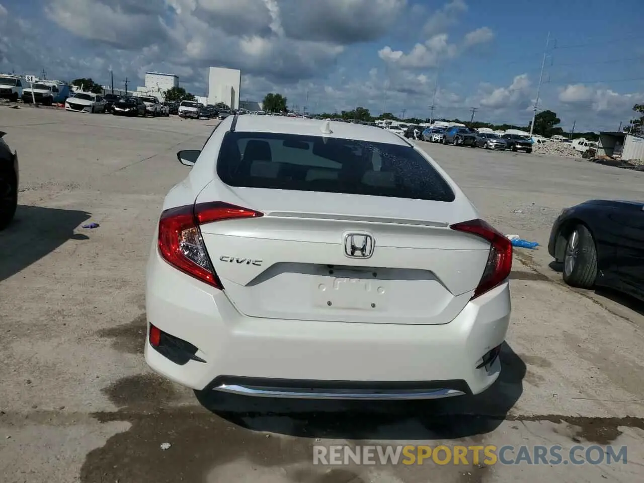 6 Photograph of a damaged car 19XFC1F37ME001670 HONDA CIVIC 2021