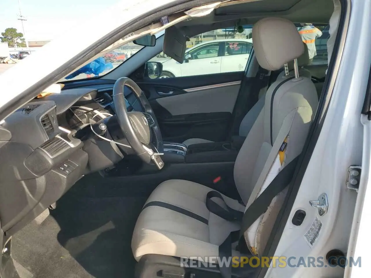 7 Photograph of a damaged car 19XFC1F37ME001670 HONDA CIVIC 2021
