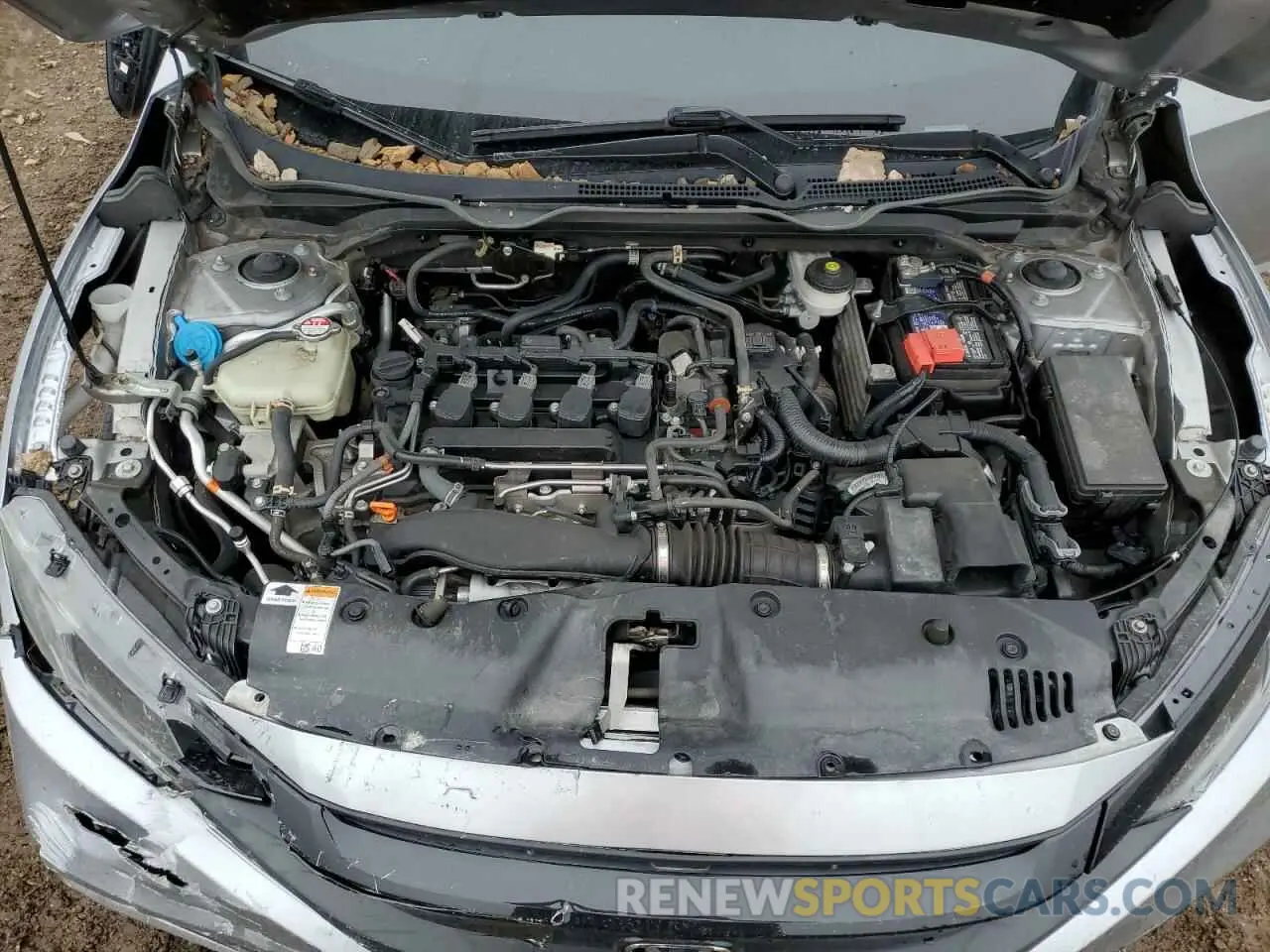 11 Photograph of a damaged car 19XFC1F37ME006853 HONDA CIVIC 2021
