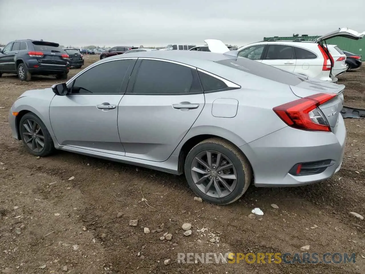 2 Photograph of a damaged car 19XFC1F37ME006853 HONDA CIVIC 2021