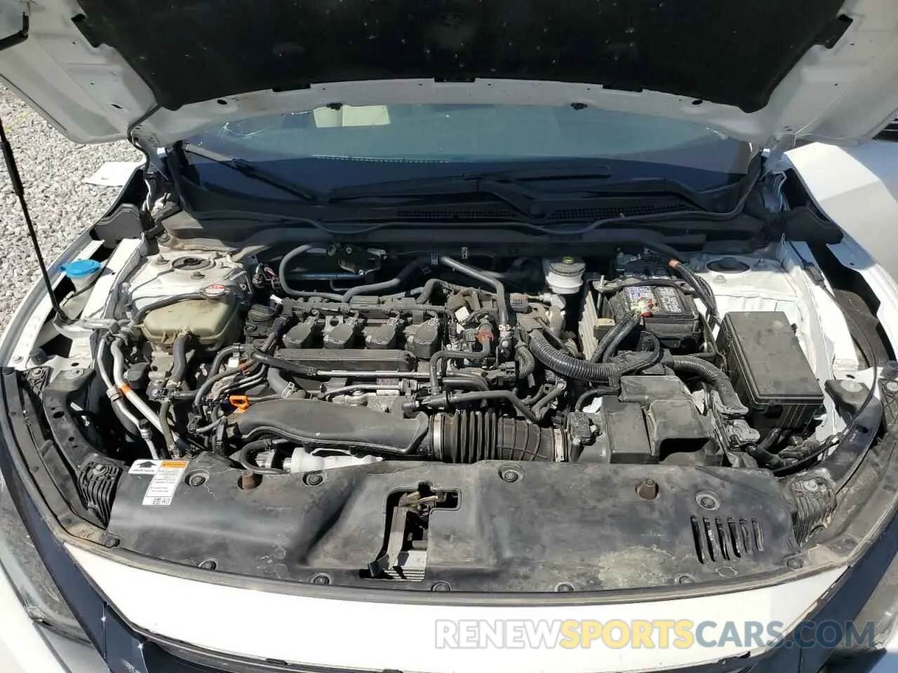11 Photograph of a damaged car 19XFC1F37ME007226 HONDA CIVIC 2021