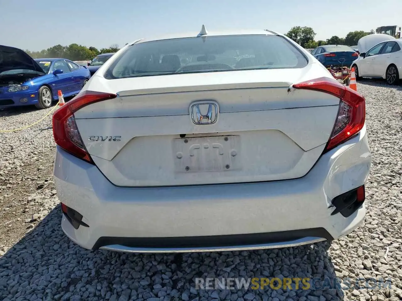 6 Photograph of a damaged car 19XFC1F37ME007226 HONDA CIVIC 2021