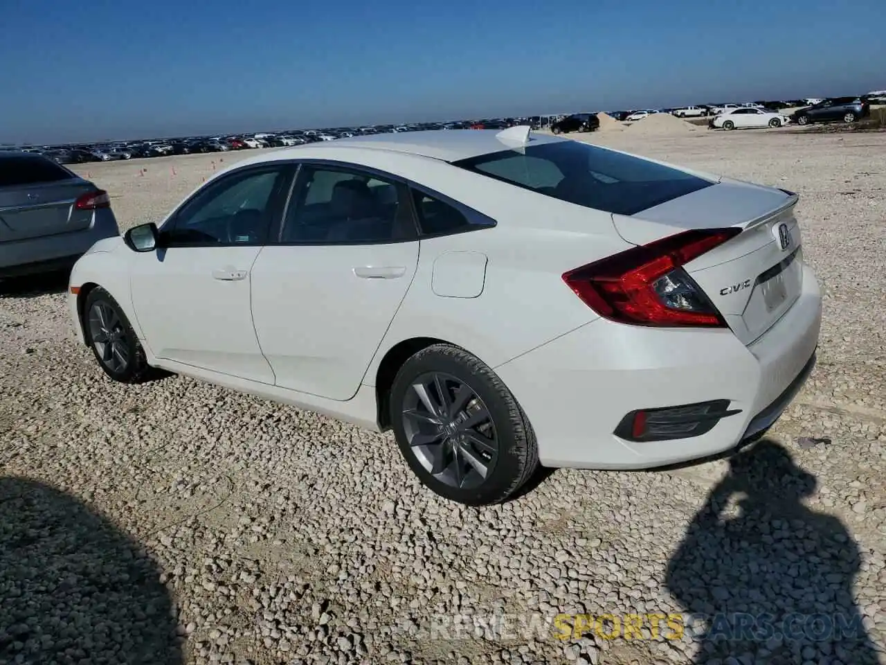 2 Photograph of a damaged car 19XFC1F37ME008991 HONDA CIVIC 2021