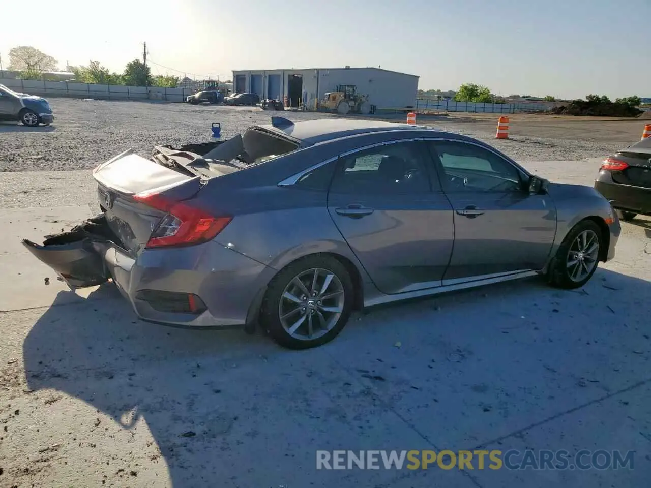3 Photograph of a damaged car 19XFC1F37ME009753 HONDA CIVIC 2021