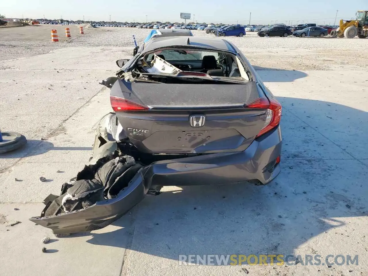 6 Photograph of a damaged car 19XFC1F37ME009753 HONDA CIVIC 2021