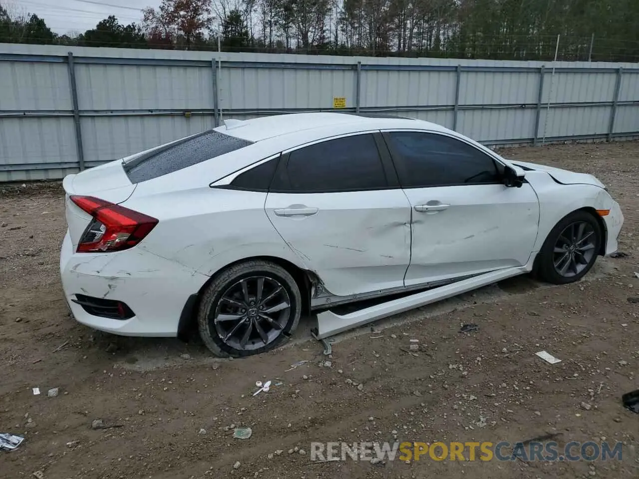 3 Photograph of a damaged car 19XFC1F37ME010868 HONDA CIVIC 2021