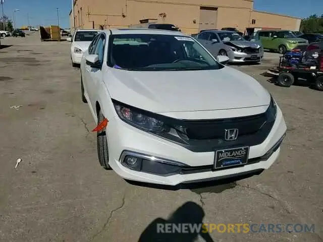 11 Photograph of a damaged car 19XFC1F37ME013012 HONDA CIVIC 2021