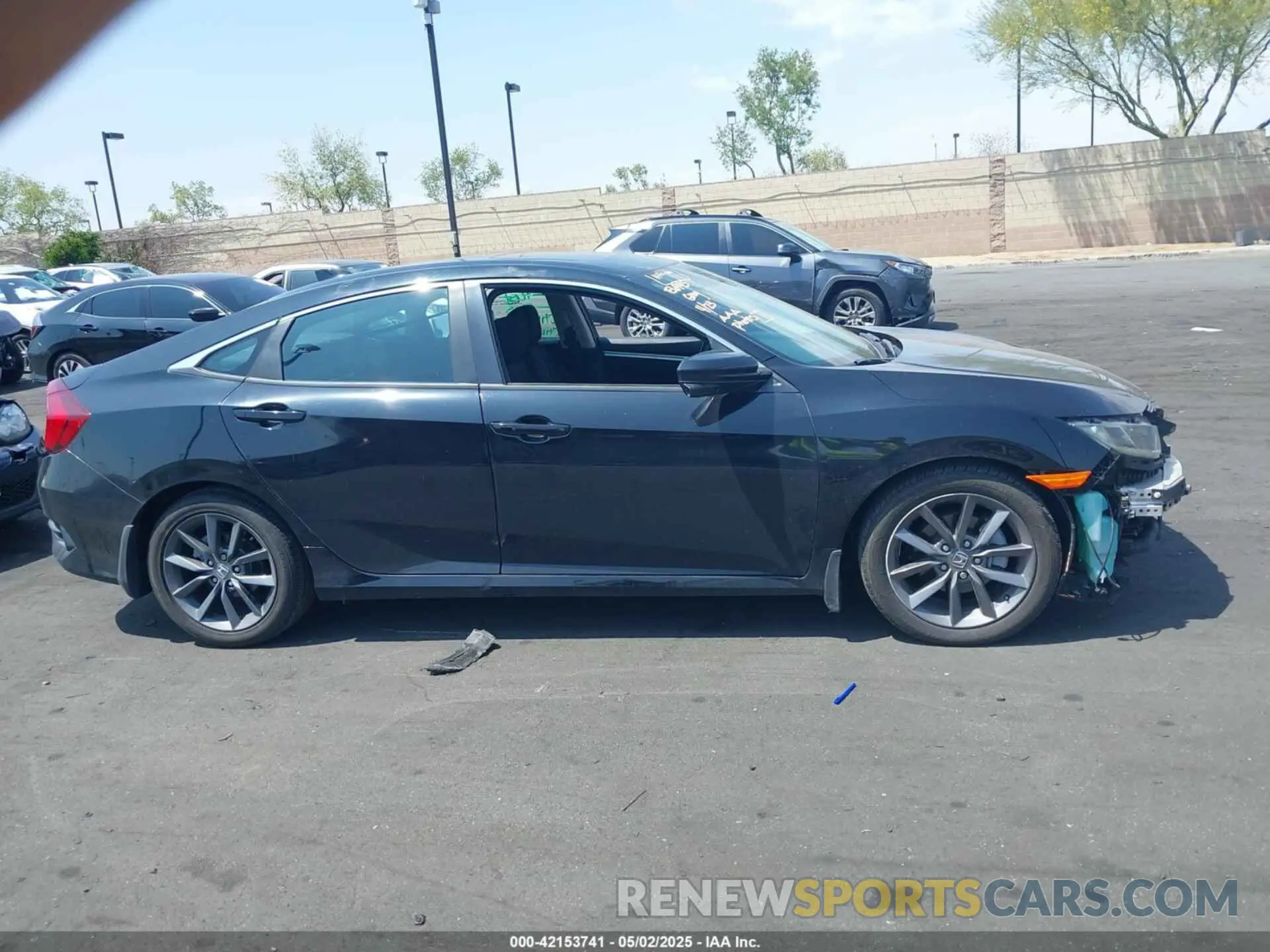 14 Photograph of a damaged car 19XFC1F37ME205238 HONDA CIVIC 2021