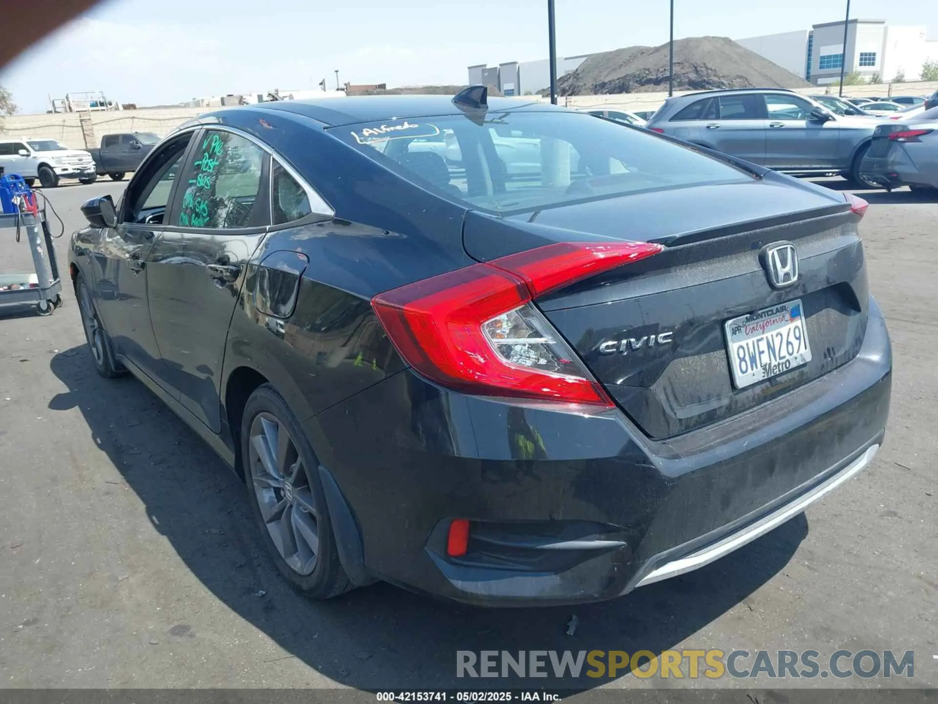 3 Photograph of a damaged car 19XFC1F37ME205238 HONDA CIVIC 2021